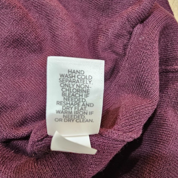NWT Women's J. Jill Double-Knit Sweater Blazer in Spiced Wine Size XS Petite - Picture 8 of 8